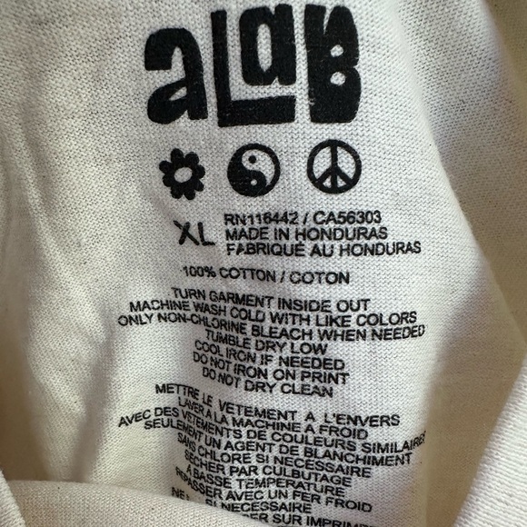 A.LAB Flasher Sand T-Shirt XL NWOT - Picture 3 of 4